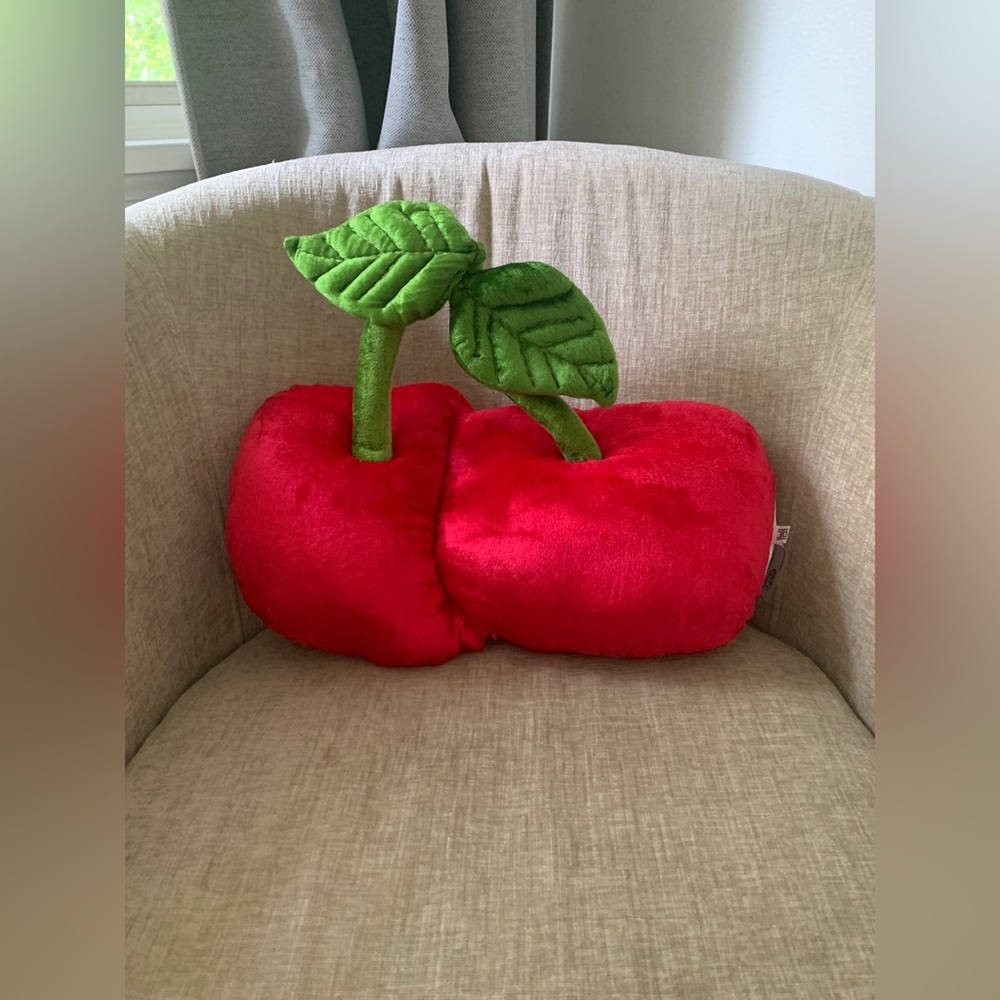 Urban Outfitters cherry pillow
